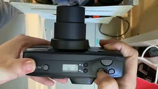 【動作確認ＯＫ】Nikon　ZOOM500AF Nikon Zoom500 AF【動作品】全自動コンパクトフィルムカメラ/訳