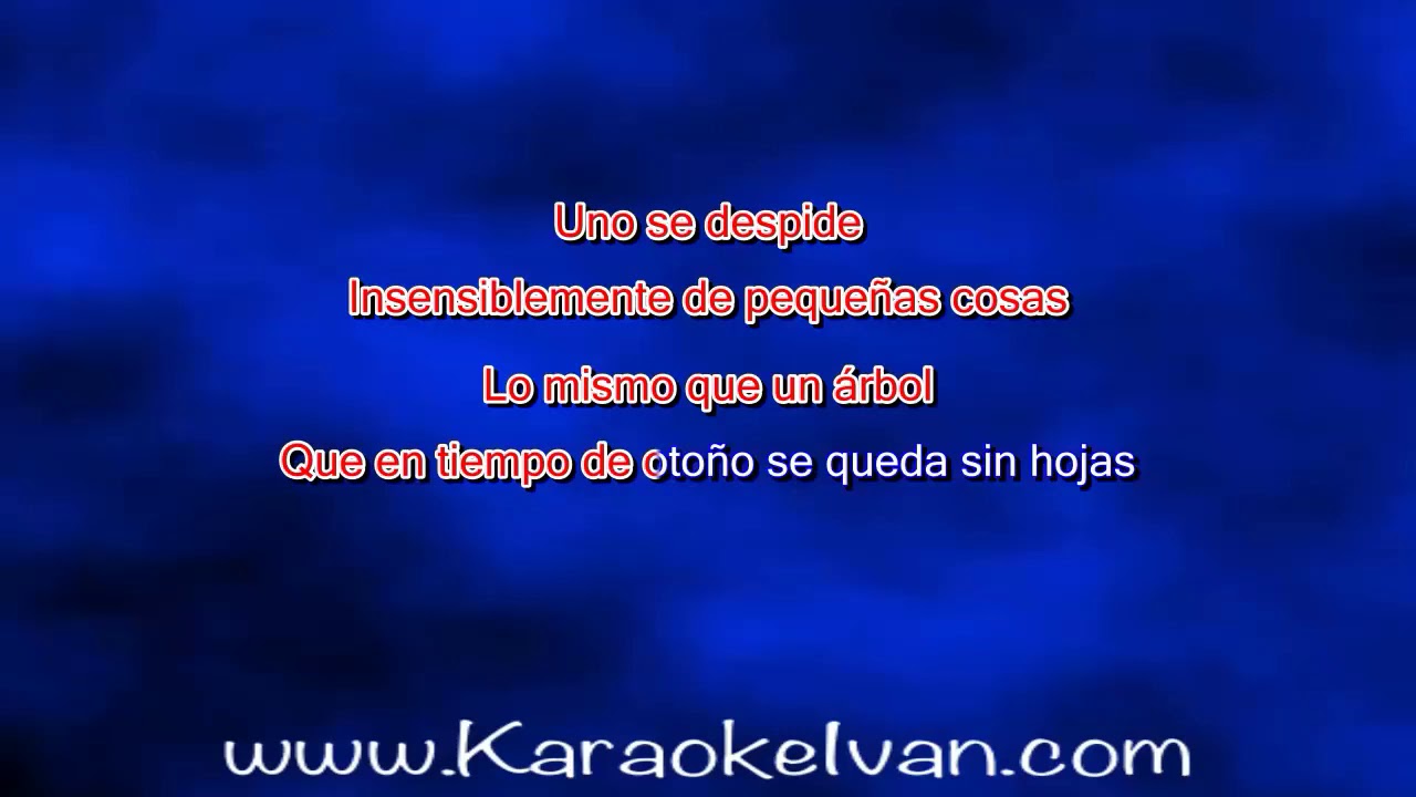 Chavela Vargas - Las Simples Cosas (version en vivo en el estudio) KARAOKE  - YouTube