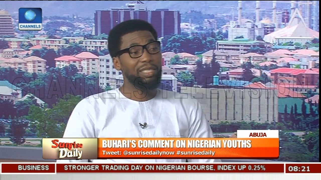 APC Member Defends Buharis Comment On Nigerian Youths Pt 4  Sunrise Daily 