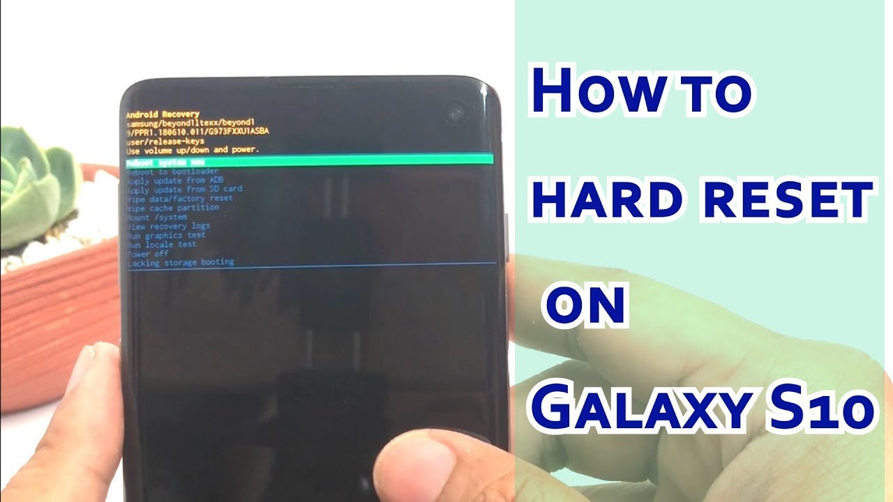 Samsung Galaxy S26 hard reset and pattern unlock S26 Plus, S26e