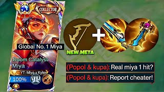 GLOBAL MIYA BEST EFFECTIVE WAYS TO DEAL WITH STRONG META HEROES!😱🔥 (AUTO SAVAGE!) - MLBB‎🔥