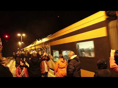Last Tallinn-Pärnu and Pärnu-Tallinn train meet