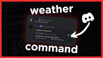 [NEW] How to Add Weather Command to YOUR Discord Bot | Python