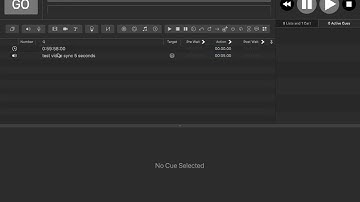 Playback with timecode in Qlab