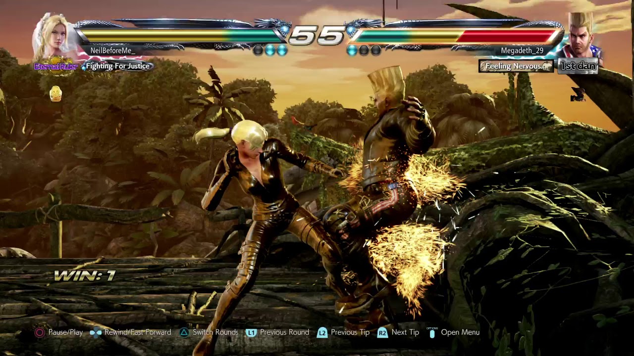 Evil Mist Tech Demo (Nina) - CH B4 Opener + Evil Mist Wall Set-up - Tekken 7 ...