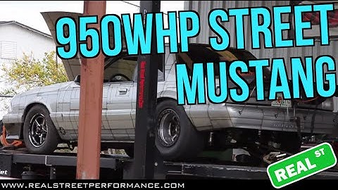 Real Street Performance Tuned 950hp True Street Mustang - Don Lamana