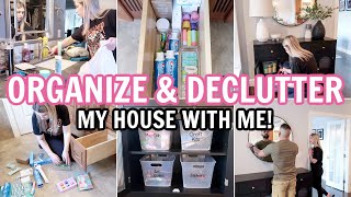 DECLUTTERING & ORGANIZING MOTIVATION |CLEAN WITH ME | THROWING EVERYTHING OUT | DECLUTTER & ORGANIZE