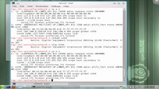 Learning Linux: Lesson 3 Configure the network and learn a little BASH history Content