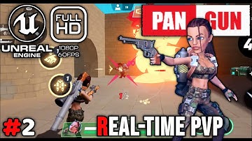 PANGUN - Gameplay (pt2) Real-Time PvP | Max Graphics Setting 1080P 60Fps 165Hz Android Redmagic 7