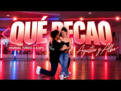 Agustin & Alba Bachata Demo to Qué Pecao at VMAC (Portland)