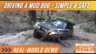 A real-world mud bog drive & recovery