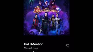 Descendants 3 Did I Mention