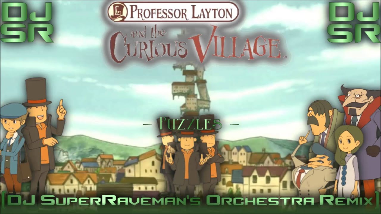 Professor Layton & The Curious Village Puzzles [DJ SuperRaveman's