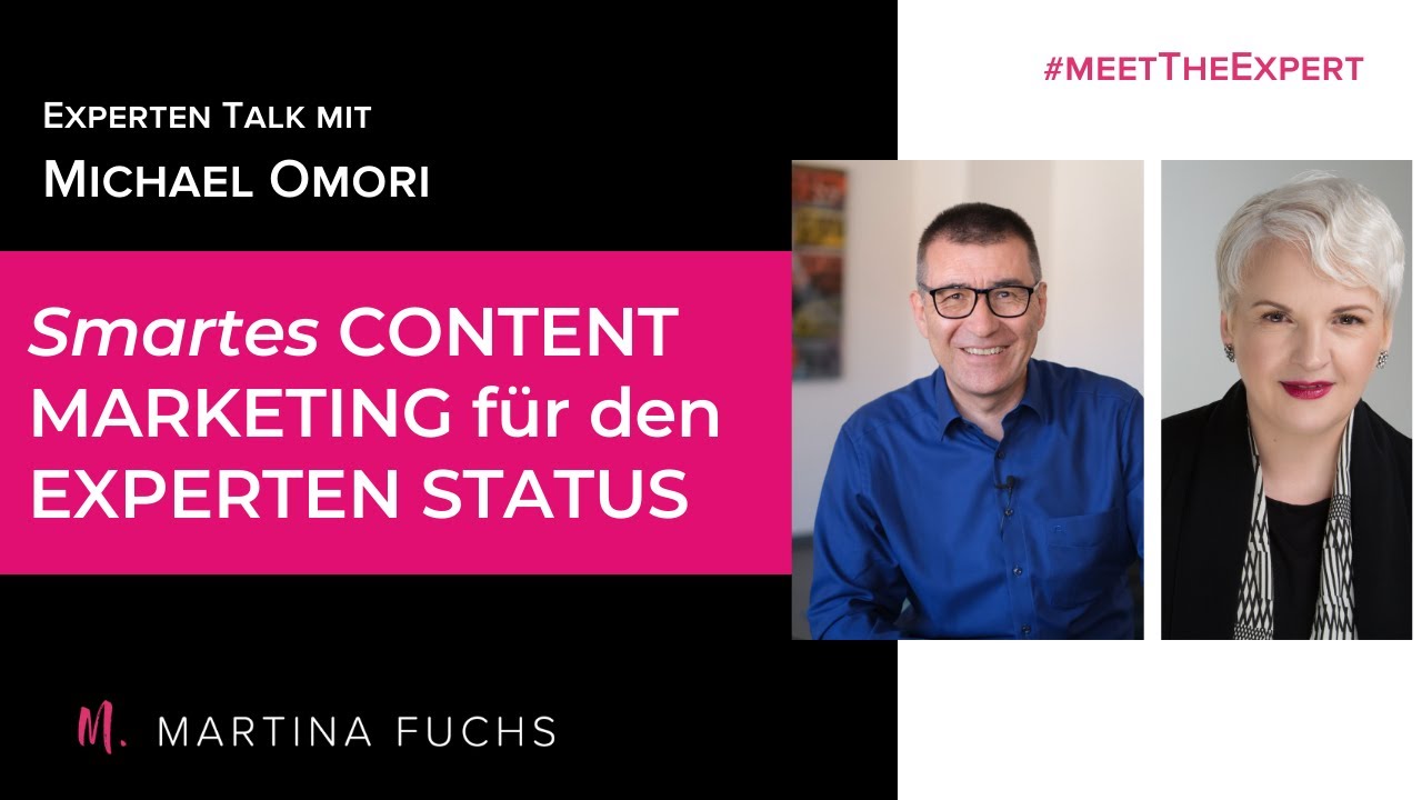 Expertenstatus-Aufbau – smart Content produzieren