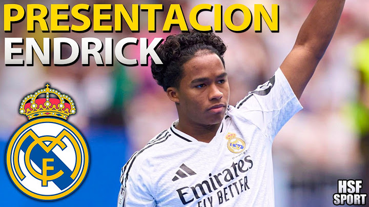 Presentación ENDRICK REAL MADRID | Discurso FLORENTINO PÉREZ COMPLETO