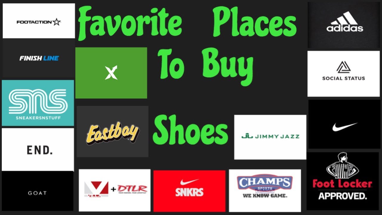 My Favorite Places to Buy Shoes. - YouTube