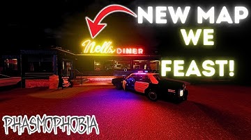 Phasmophobia Nell’s Diner | New Map Gameplay, Secrets & Full Tour!
