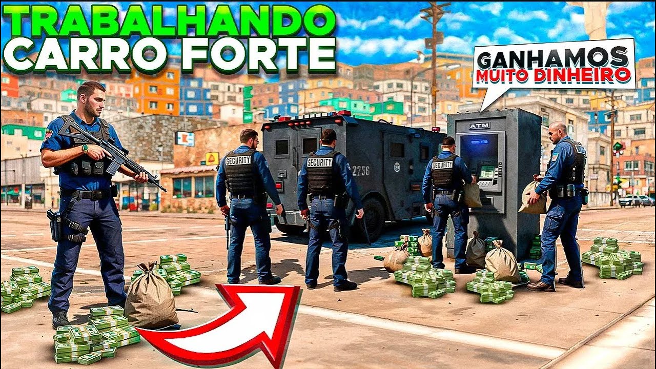 CARRO FORTE O MELHOR TRABALHO PARA GANHAR DINHEIRO NO RIO RISE