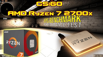 CS:GO AMD Ryzen 7 2700x benchmark | CS:GO FPS Benchmark on GTX 1080 TI