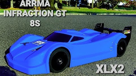 Arrma Infraction GT 8S Castle XLX2, New PB 155mph/249kph...with backflips. End of season run.