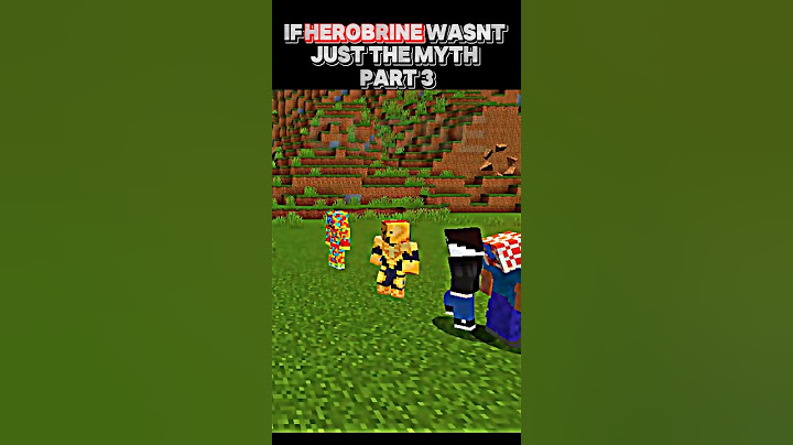 If HEROBRINE wasn't just the MYSTERY 💀 Part 3 #minecraft #shorts #trollface #meme