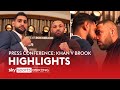 HEATED! 😡Amir Khan vs Kell Brook | Press Conference Highlights