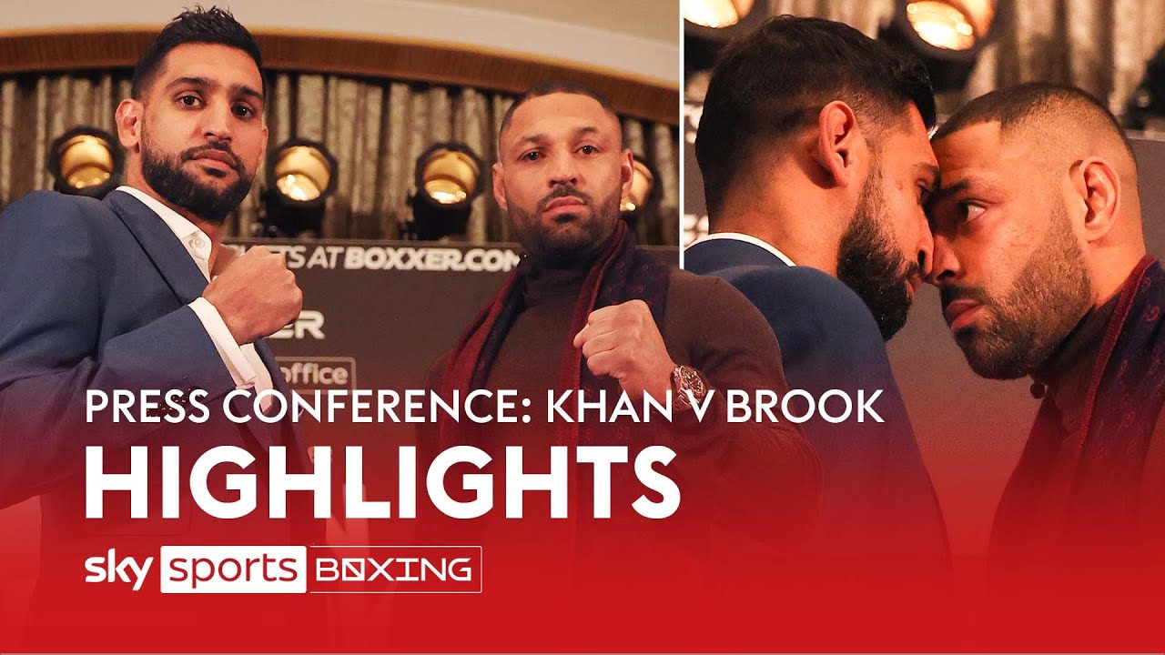 HEATED! 😡Amir Khan vs Kell Brook Press Conference Highlights