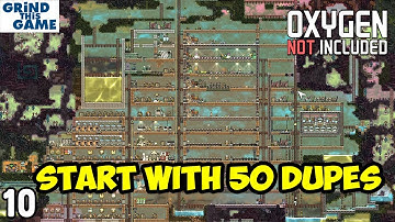 Building The Power Grid - 50 / 50 Challenge #10 - Oxygen Not Included