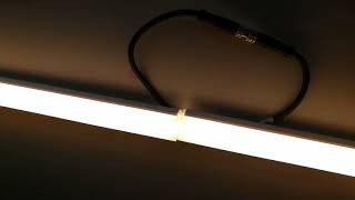 how to join 2pcs IP67 outdoor inground LED linear light without darkness