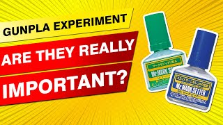 Experiment On Mark Setter & Mark Softer - Gunpla Experiment