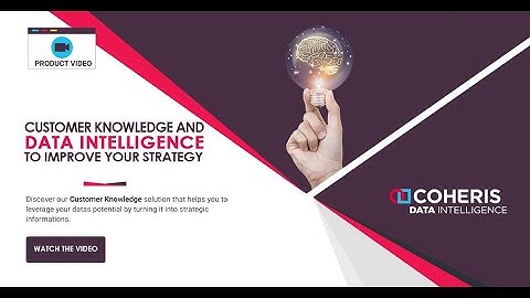 Data Intelligence solution - Coheris Data Intelligence - Product Description
