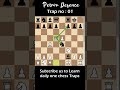 Crush the Petrov Defence #chess #chesstraps #chesspuzzle #puzzle #gukesh #chesstricks