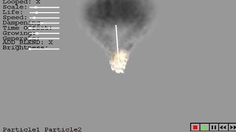 Particle Editor Fire