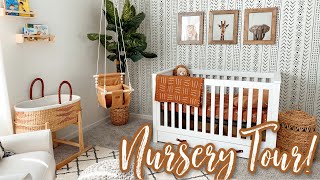 BABY BOY BOHEMIAN NURSERY TOUR!