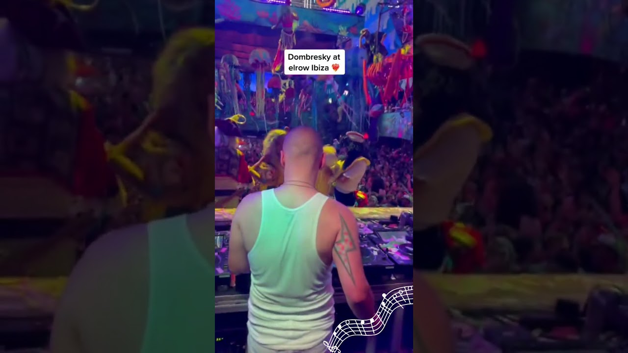 EPIC NIGHT with Dombresky at Elrow Ibiza 😍 