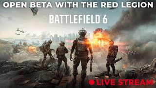 Battlefield 6 Open Beta Marathon with The Red Legion - !discord !giveaway