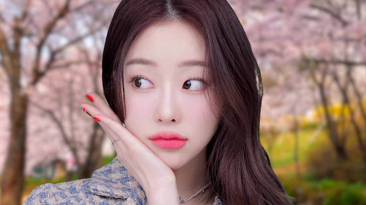 벚꽃 보러 가자!🌸 실물로 보면 정~말 예쁜 무결점 데이트 메이크업💅✨(봄노래 한소절🎤)ㅣMINCARONG