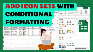 How To Add Icon Sets In Excel With Conditional Formatting