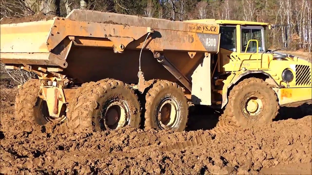 Volvo A30D Dumper - YouTube