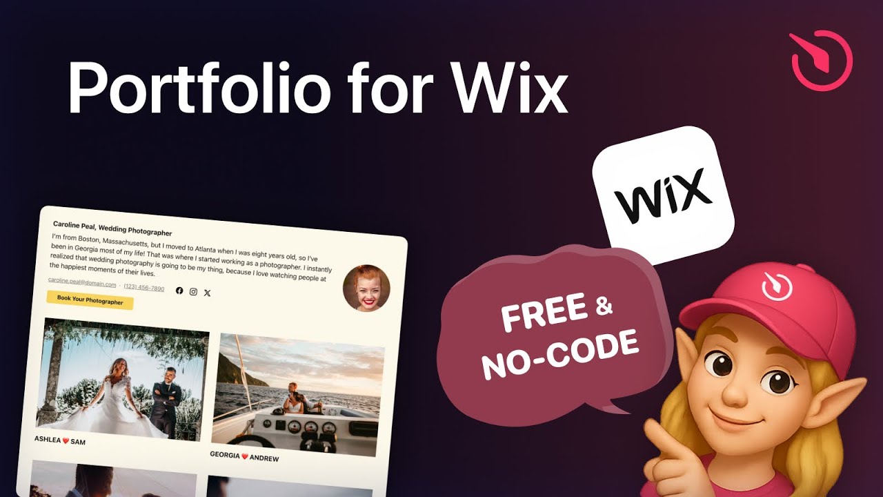 How to Add Portfolio to Wix website [for FREE]