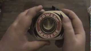 mighty morphin power rangers green\white tommy edition legacy power morpher