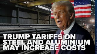 Trump's 25% tariff on foreign steel, aluminum may hike consumer costs, expert warns