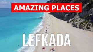 Lefkada island, Greece | Beach, vacation, sea, tourism, places | Video 4k | Lefkada what to visit