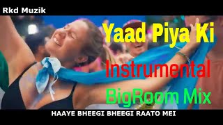Yaad Piya Ki Aane Lagi Piano Instrumental Remake Lyrics Rkd Muzik Divya Khosla Kumar Neha K