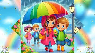 ☔🌧️ Renkli Şemsiyemle Yağmur Dansı 🌧️☔ Mi̇rço Tv Çocuk Şarkıları