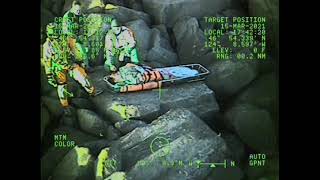 Coast Guard rescues injured hiker from Grays Harbor South Jetty, Wash.