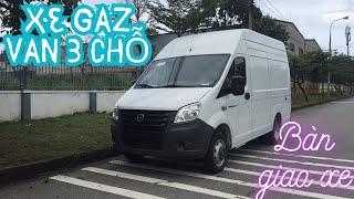 Bàn giao xe Gaz Van 3 Chỗ cho công ty chuyển phát nhanh ở Hà Nội #xegazvan #gazvan #xe_gaz_van