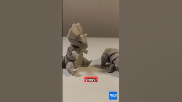 3D Printed Dinosaur Models for Everyone #3dprinting #all3dp #JurassicPark