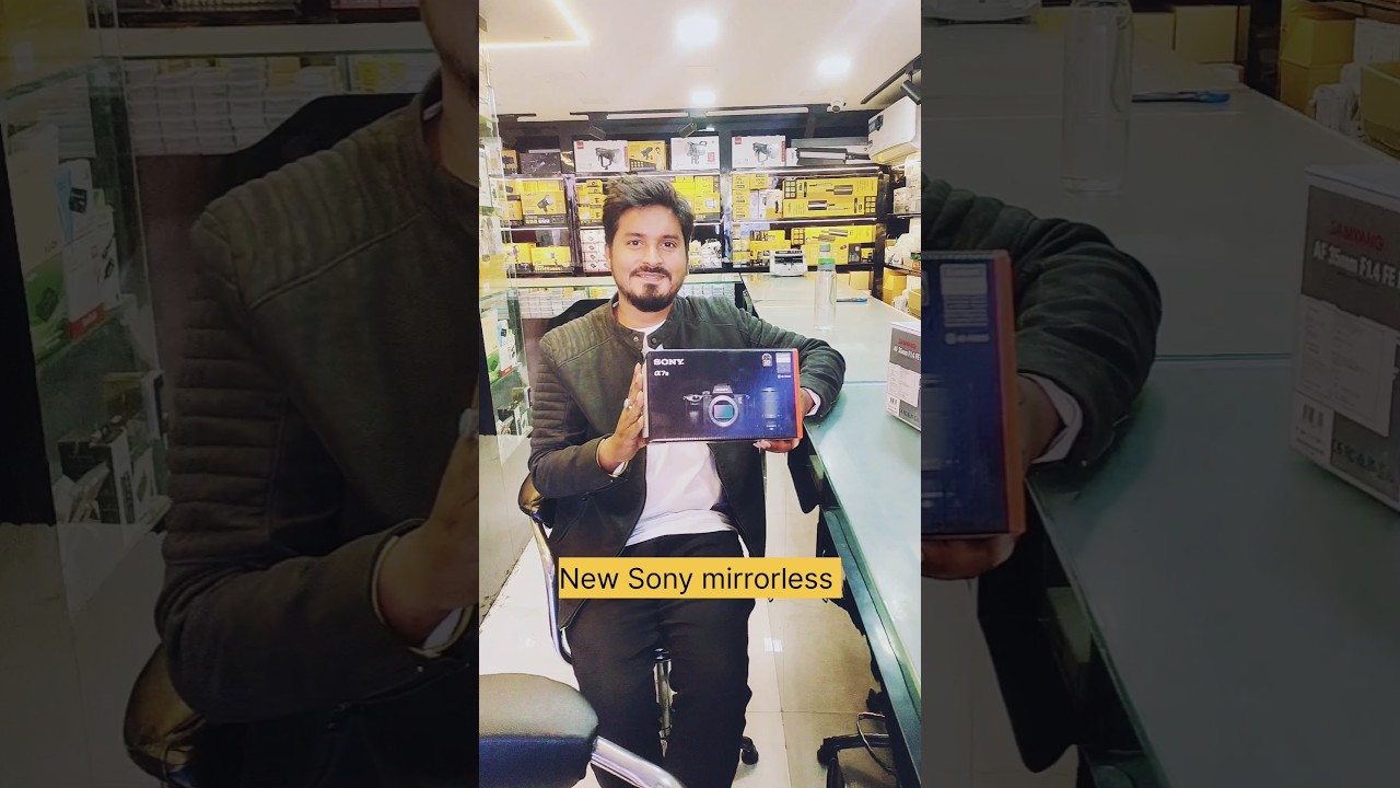 New sony mirrorless camara unboxing सोनी कैमरा sony mirroless 
