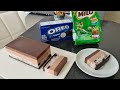 Puding Lapis Coklat Oreo Milo | Chocolate Oreo Milo Layered Pudding